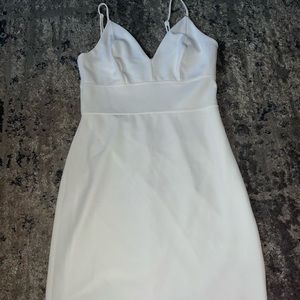 White Bodycon Express Dress